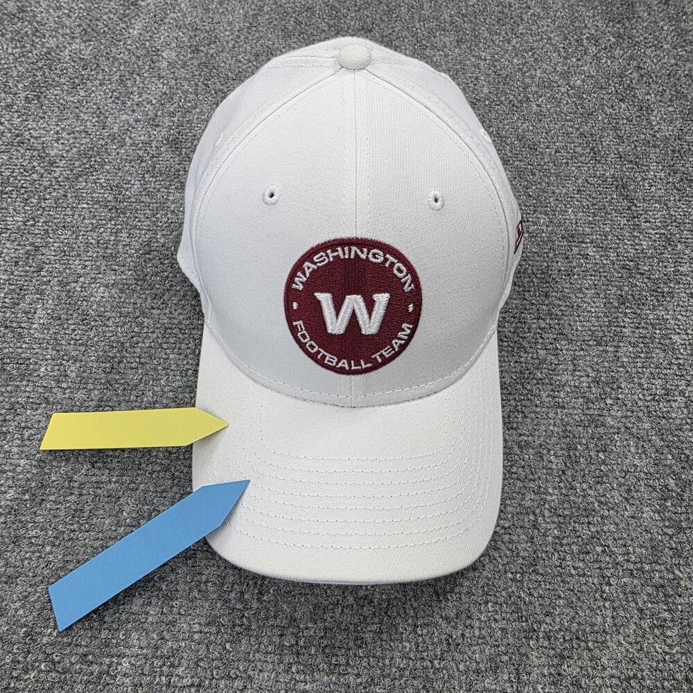 Washington Football Team Hat Cap Fitted Mens Large/XL White NFL Football New Era - Picture 9 of 10